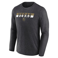 Vegas Golden Knights Fanatics Transition Long Sleeve T-Shirt - Heather Charcoal | Fanatics discount