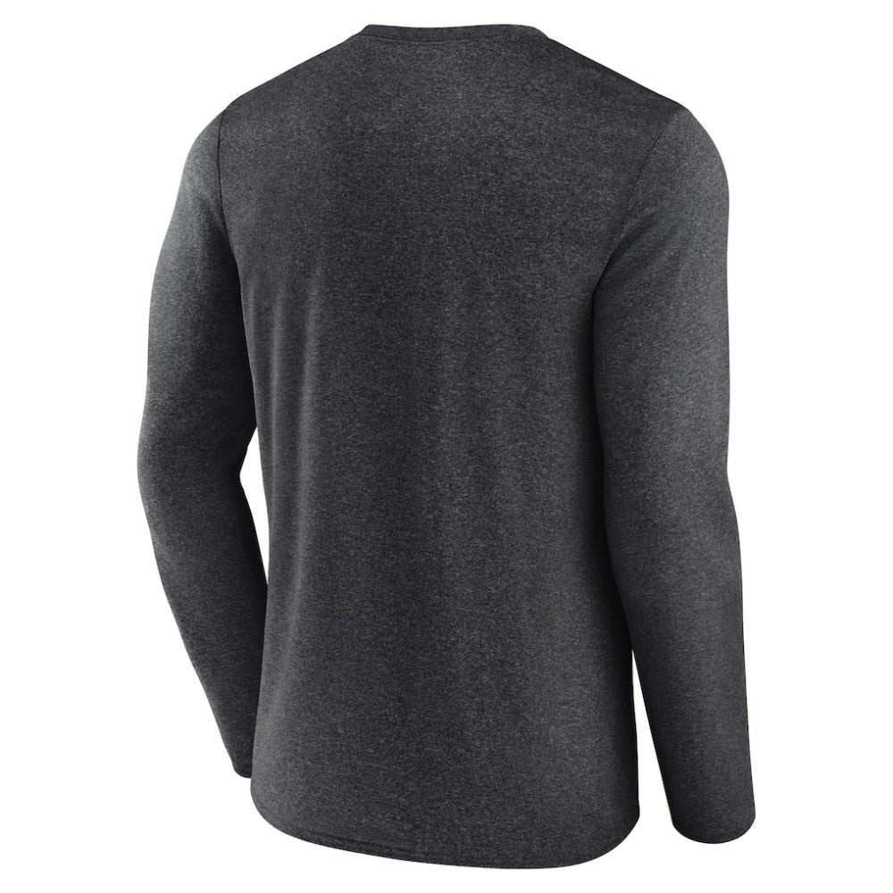 Boston Bruins Fanatics Transition Long Sleeve T-Shirt - Heather Charcoal | Fanatics discount