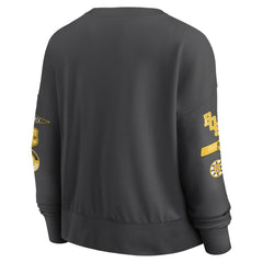 Boston Bruins Fanatics Women's Oversized Vintage Go Team Pullover Sweatshirt - Black | Fanatics online