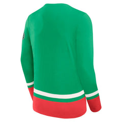 New Jersey Devils Fanatics Vintage High Point Long Sleeve T-Shirt - Green | Fanatics discount