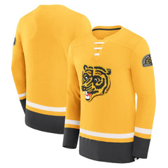 Boston Bruins Fanatics Vintage High Point Long Sleeve T-Shirt - Gold | Fanatics sale