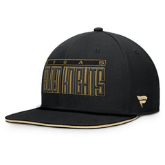 Vegas Golden Knights Fanatics Fundamental Gino Stack Snapback Hat - Black | Fanatics near me