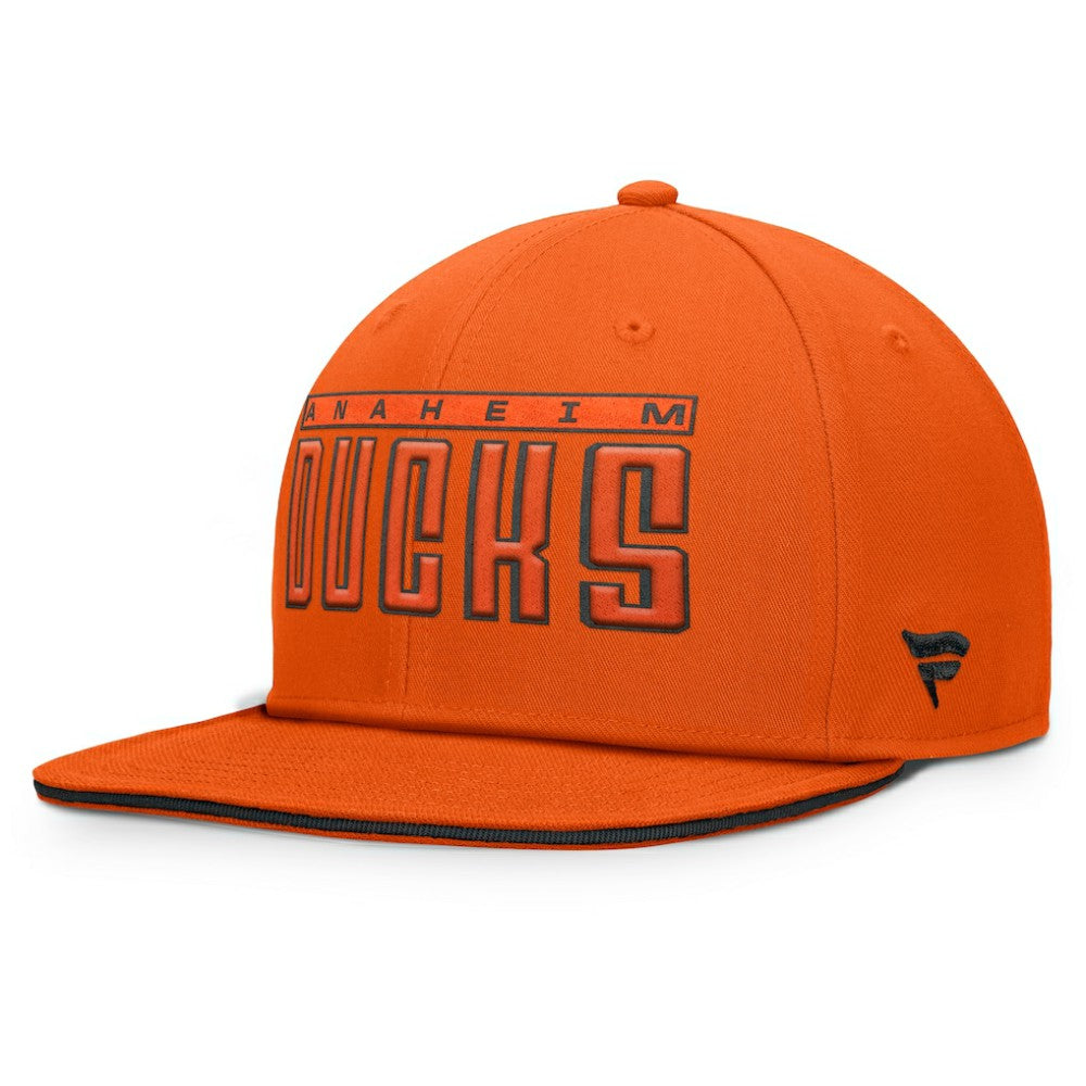 Anaheim Ducks Fanatics Fundamental Gino Stack Snapback Hat - Black | Fanatics discount