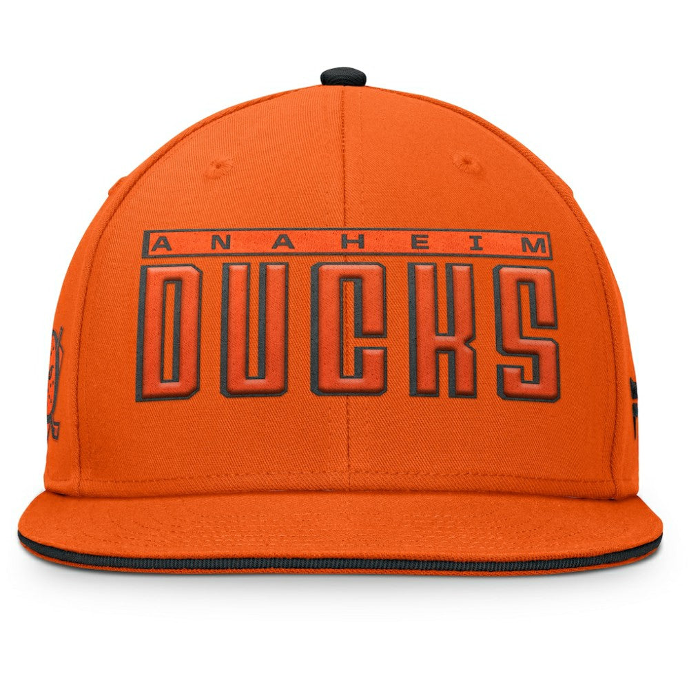 Anaheim Ducks Fanatics Fundamental Gino Stack Snapback Hat - Black | Fanatics discount