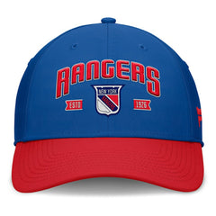 New York Rangers Fanatics Heritage Captain Flex Hat - Blue/Red | Fanatics on sale