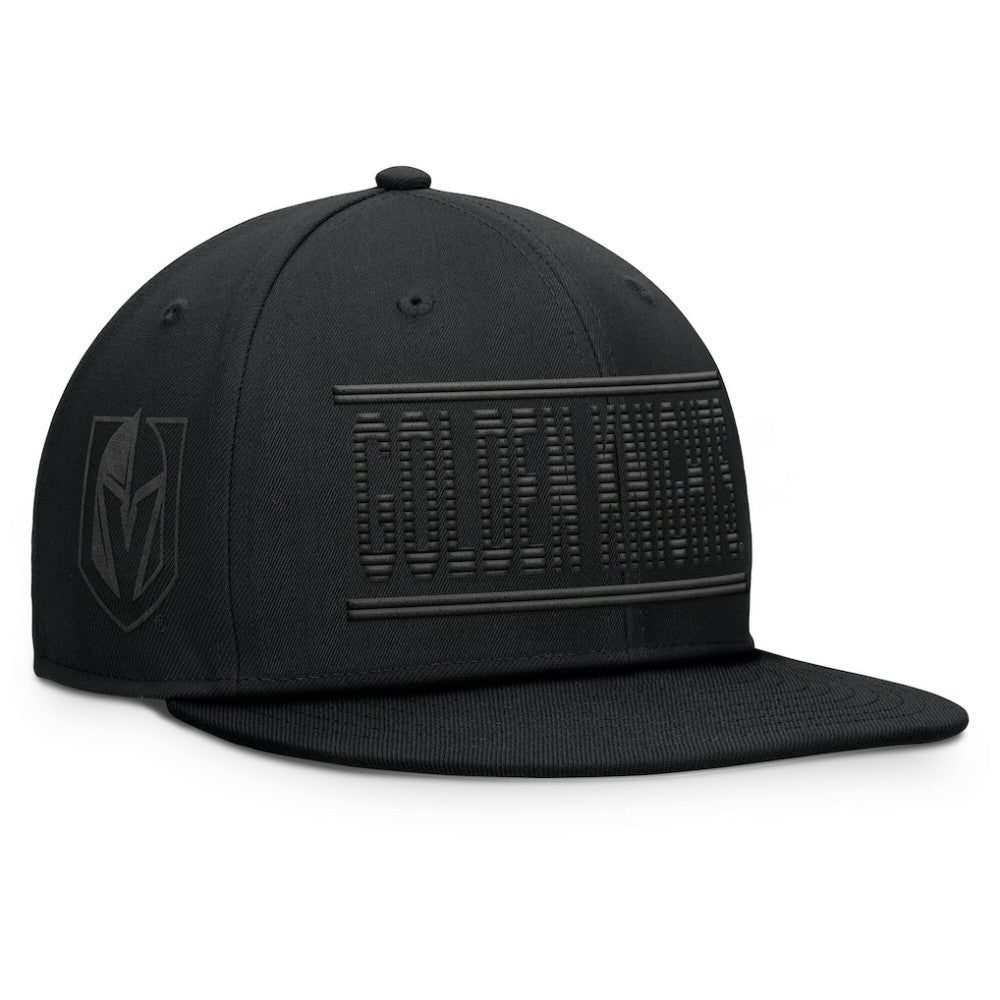 Vegas Golden Knights Fanatics Heritage Ice Time Wordmark Fitted Hat - Black | Fanatics discount