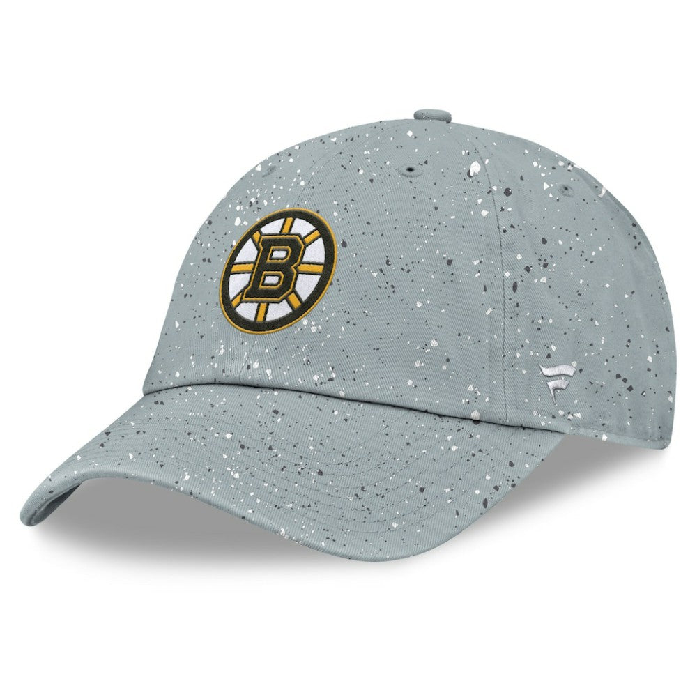 Boston Bruins Fanatics Women's Heritage Snow Day Speckle Adjustable Hat - Gray | Fanatics on sale