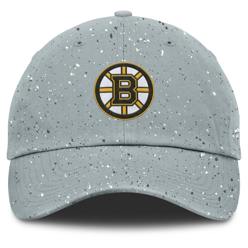 Boston Bruins Fanatics Women's Heritage Snow Day Speckle Adjustable Hat - Gray | Fanatics on sale