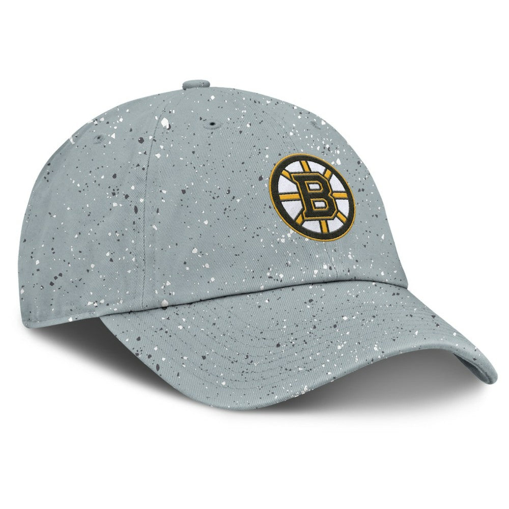 Boston Bruins Fanatics Women's Heritage Snow Day Speckle Adjustable Hat - Gray | Fanatics on sale