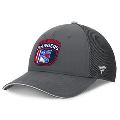 New York Rangers Fanatics Authentic Pro Home Ice Trucker Adjustable Hat - Gray | Fanatics on sale