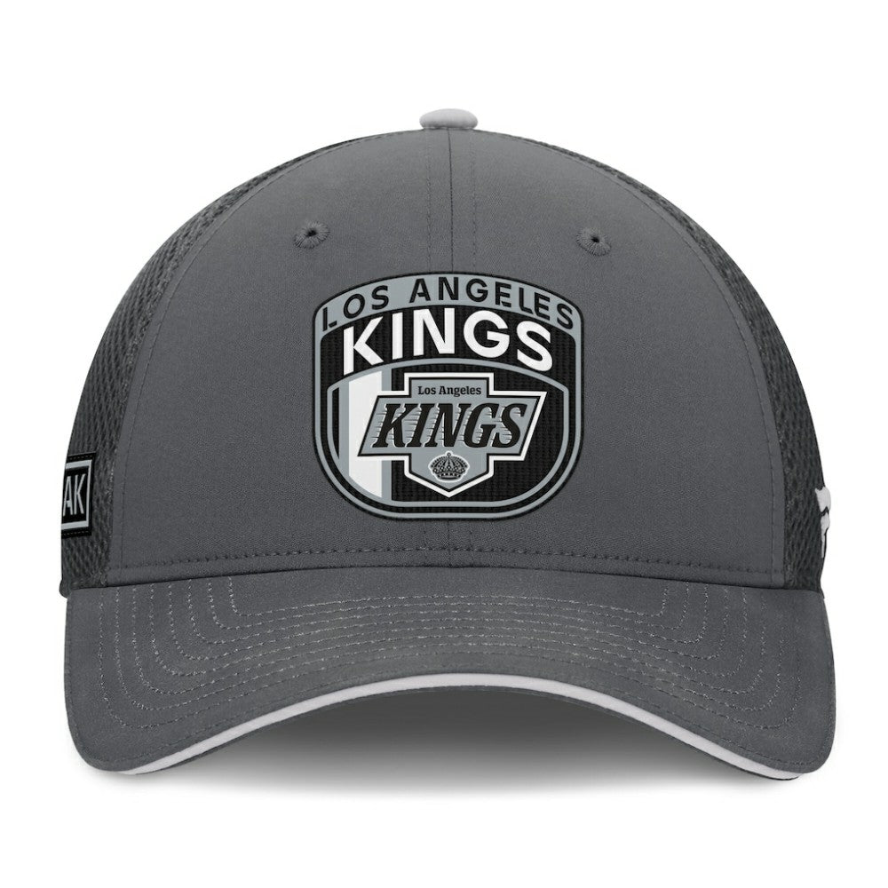 Los Angeles Kings Fanatics Authentic Pro Home Ice Trucker Adjustable Hat - Gray | Fanatics online