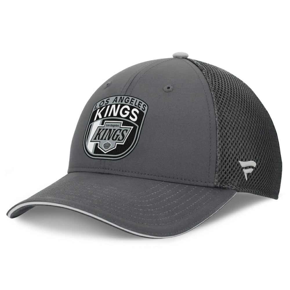 Los Angeles Kings Fanatics Authentic Pro Home Ice Trucker Adjustable Hat - Gray | Fanatics online