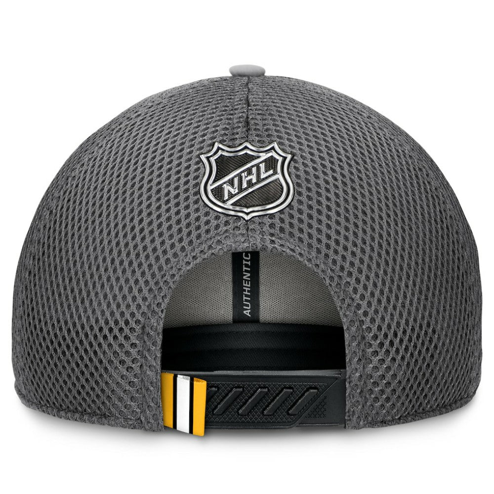 Boston Bruins Fanatics Authentic Pro Home Ice Trucker Adjustable Hat - Gray | Fanatics sale