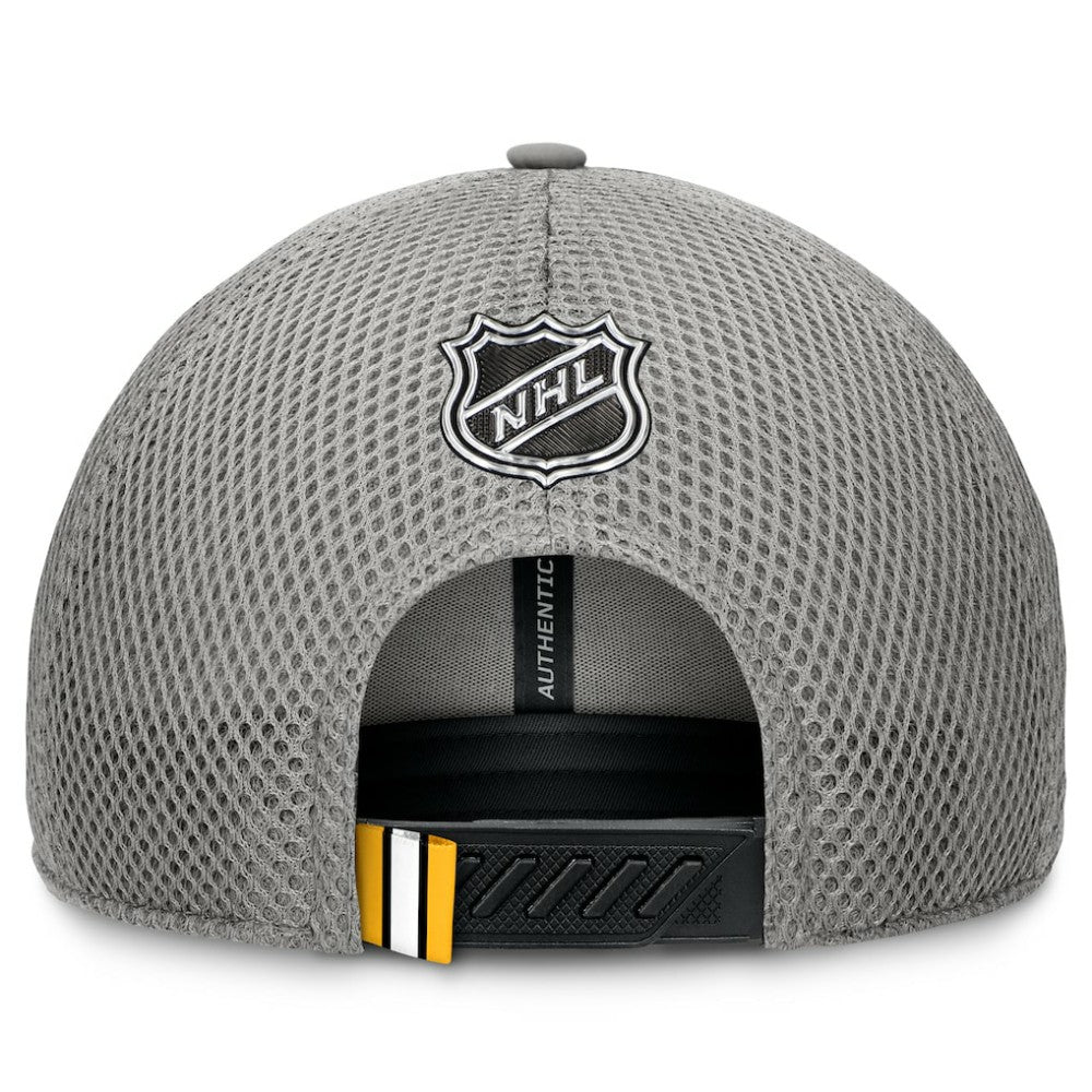 Boston Bruins Fanatics Authentic Pro Home Ice Trucker Adjustable Hat - Gray | Fanatics sale