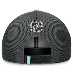 Seattle Kraken Fanatics Authentic Pro Home Ice Trucker Adjustable Hat - Gray | Fanatics online