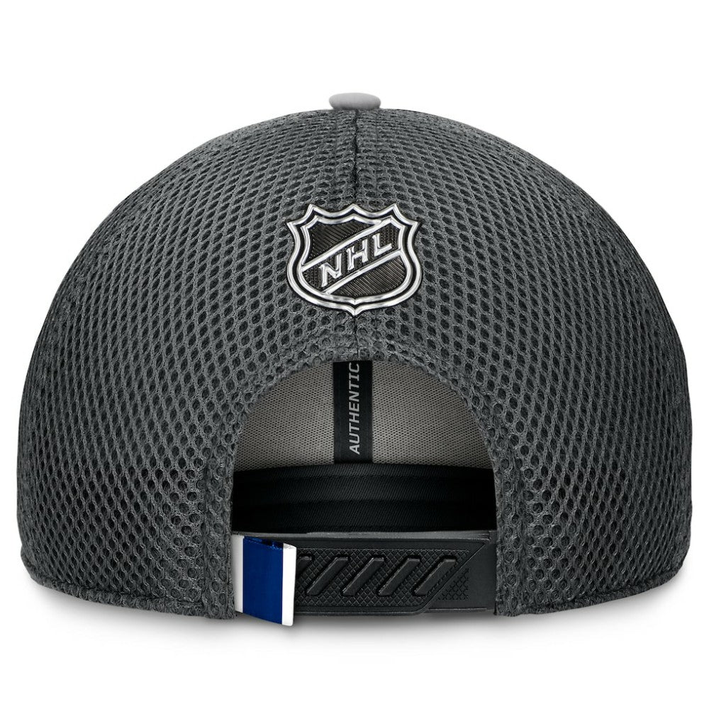 Toronto Maple Leafs Fanatics Authentic Pro Home Ice Trucker Adjustable Hat - Gray | Fanatics online