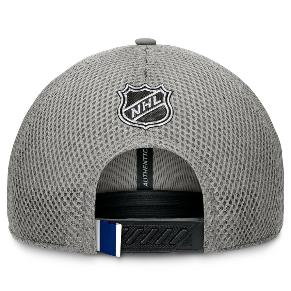 Toronto Maple Leafs Fanatics Authentic Pro Home Ice Trucker Adjustable Hat - Gray | Fanatics online