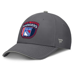 New York Rangers Fanatics Home Ice Flex Hat - Gray | Fanatics Clearance