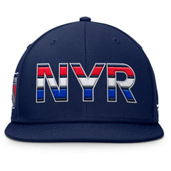 New York Rangers Fanatics Authentic Pro Alternate Jersey Snapback Hat - Navy | Fanatics Clearance