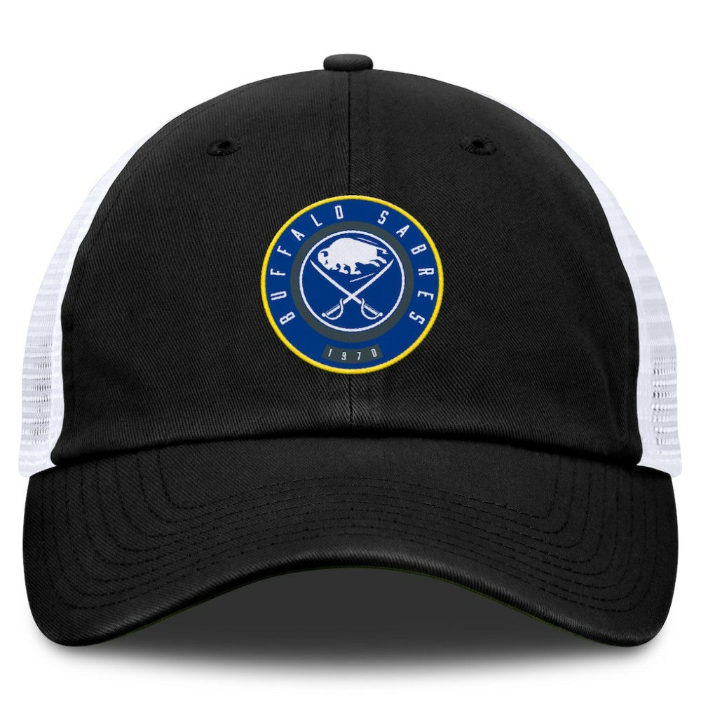Buffalo Sabres Fanatics Averie Trucker Adjustable Hat - Black/White | Fanatics online