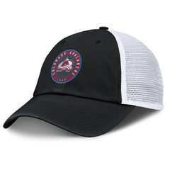 Colorado Avalanche Fanatics Averie Trucker Adjustable Hat - Black/White | Fanatics online