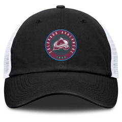 Colorado Avalanche Fanatics Averie Trucker Adjustable Hat - Black/White | Fanatics online