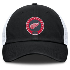 Detroit Red Wings Fanatics Averie Trucker Adjustable Hat - Black/Gray | Fanatics online
