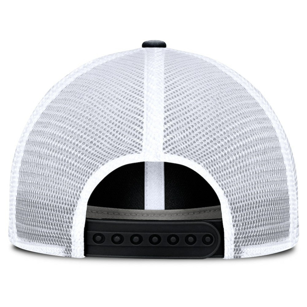Pittsburgh Penguins Fanatics Averie Trucker Adjustable Hat - Black/White | Fanatics online