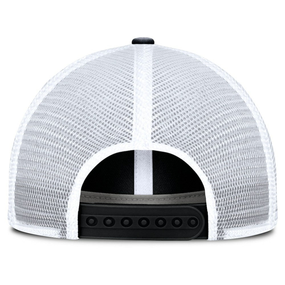 Nashville Predators Fanatics Averie Trucker Adjustable Hat - Black/White | Fanatics near me