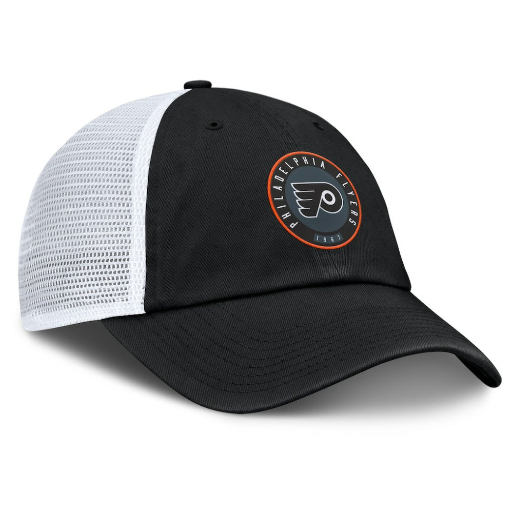 Philadelphia Flyers Fanatics Averie Trucker Adjustable Hat - Black/Gray | Fanatics on sale