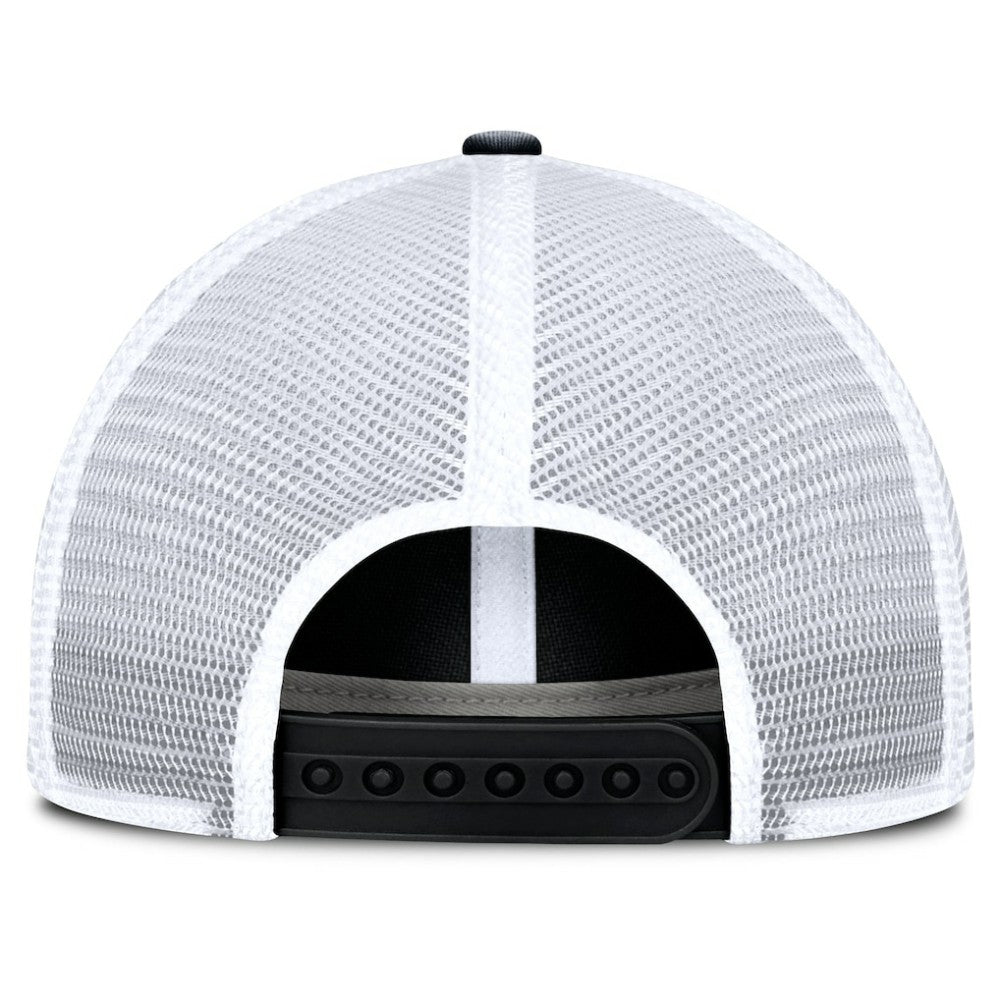St. Louis Blues Fanatics Averie Trucker Adjustable Hat - Black/White | Fanatics near me