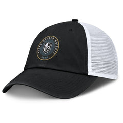 Vegas Golden Knights Fanatics Averie Trucker Adjustable Hat - Black/White | Fanatics on sale