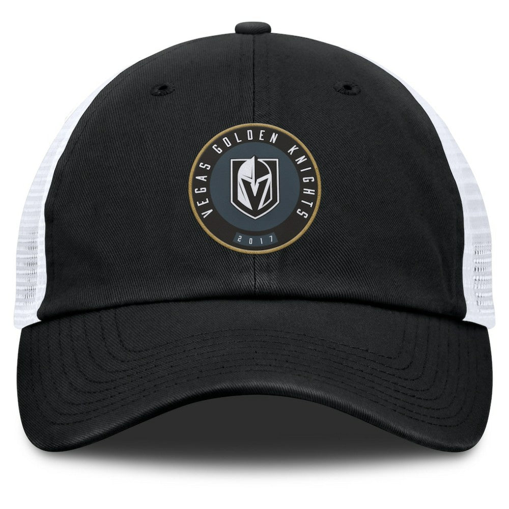 Vegas Golden Knights Fanatics Averie Trucker Adjustable Hat - Black/White | Fanatics on sale