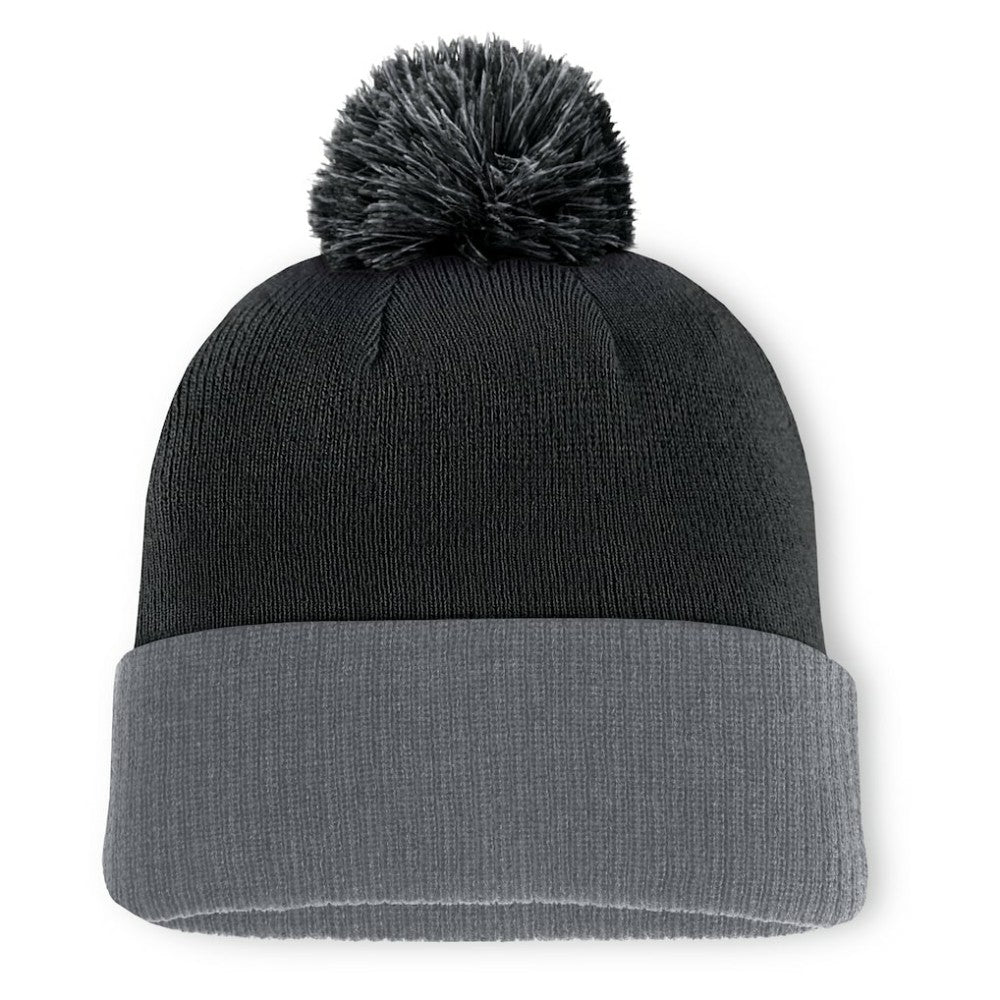 Boston Bruins Fanatics Aspyn Cuffed Knit Hat with Pom - Black | Fanatics online