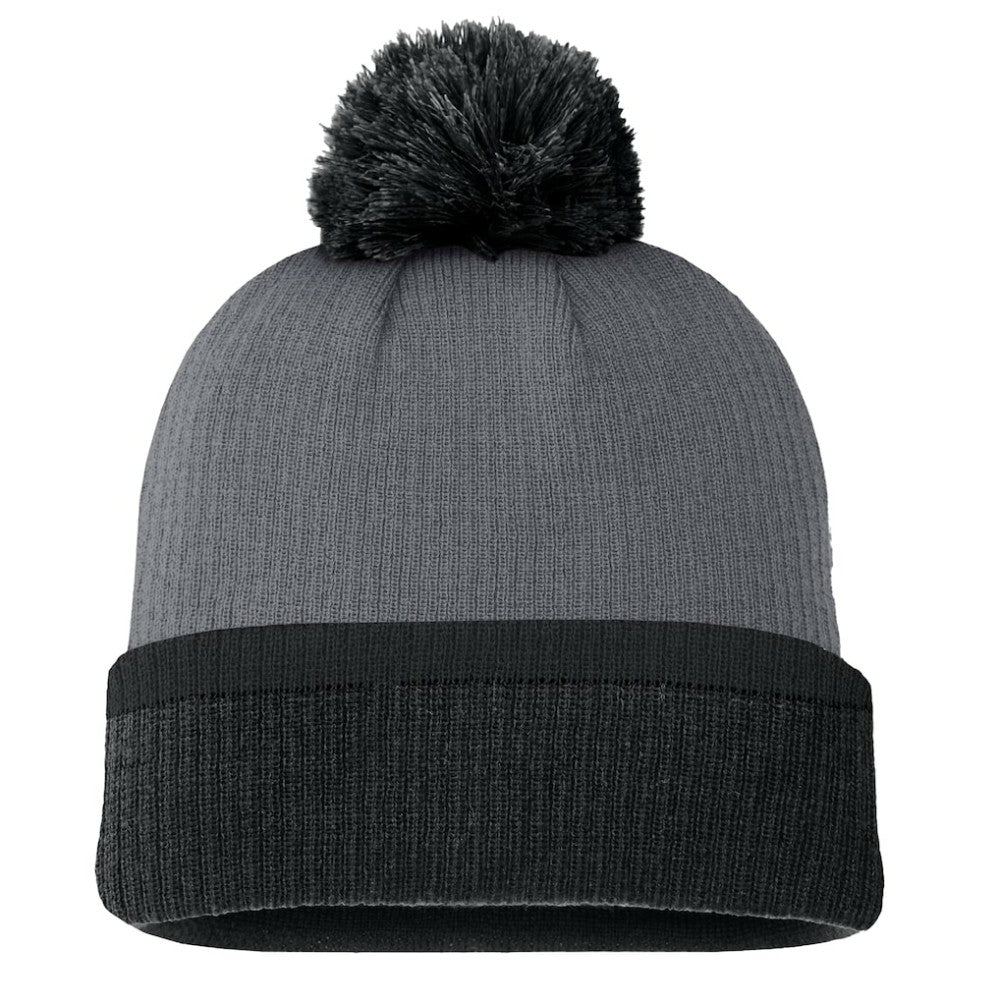 Pittsburgh Penguins Fanatics Women's Cuffed Knit Hat with Pom - Charcoal | Fanatics discount