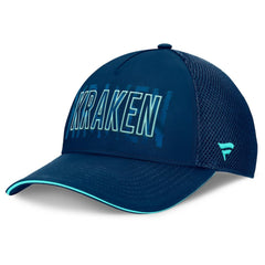 Seattle Kraken Fanatics Fundamental Flex Hat - Deep Sea Blue | Fanatics near me