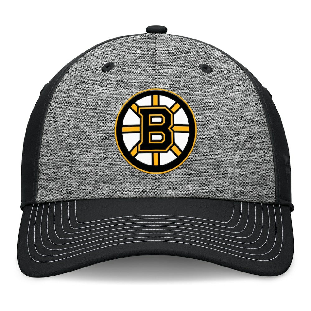 Boston Bruins Fanatics Fundamental Top Shelf 2-Tone Flex Hat - Gray/Black | Fanatics near me