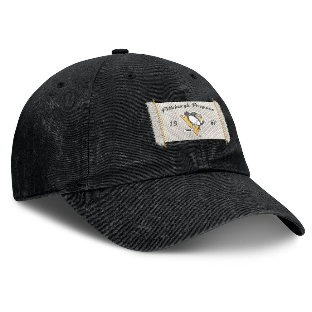 Pittsburgh Penguins Fanatics Women's Heritage Away Game Adjustable Hat - Black | Fanatics discount