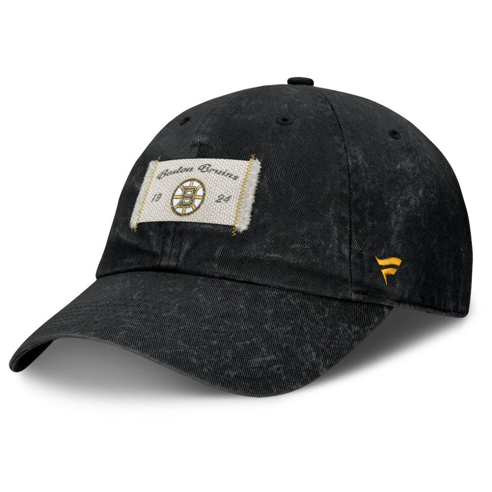 Boston Bruins Fanatics Women's Heritage Away Game Adjustable Hat - Black | Fanatics discount