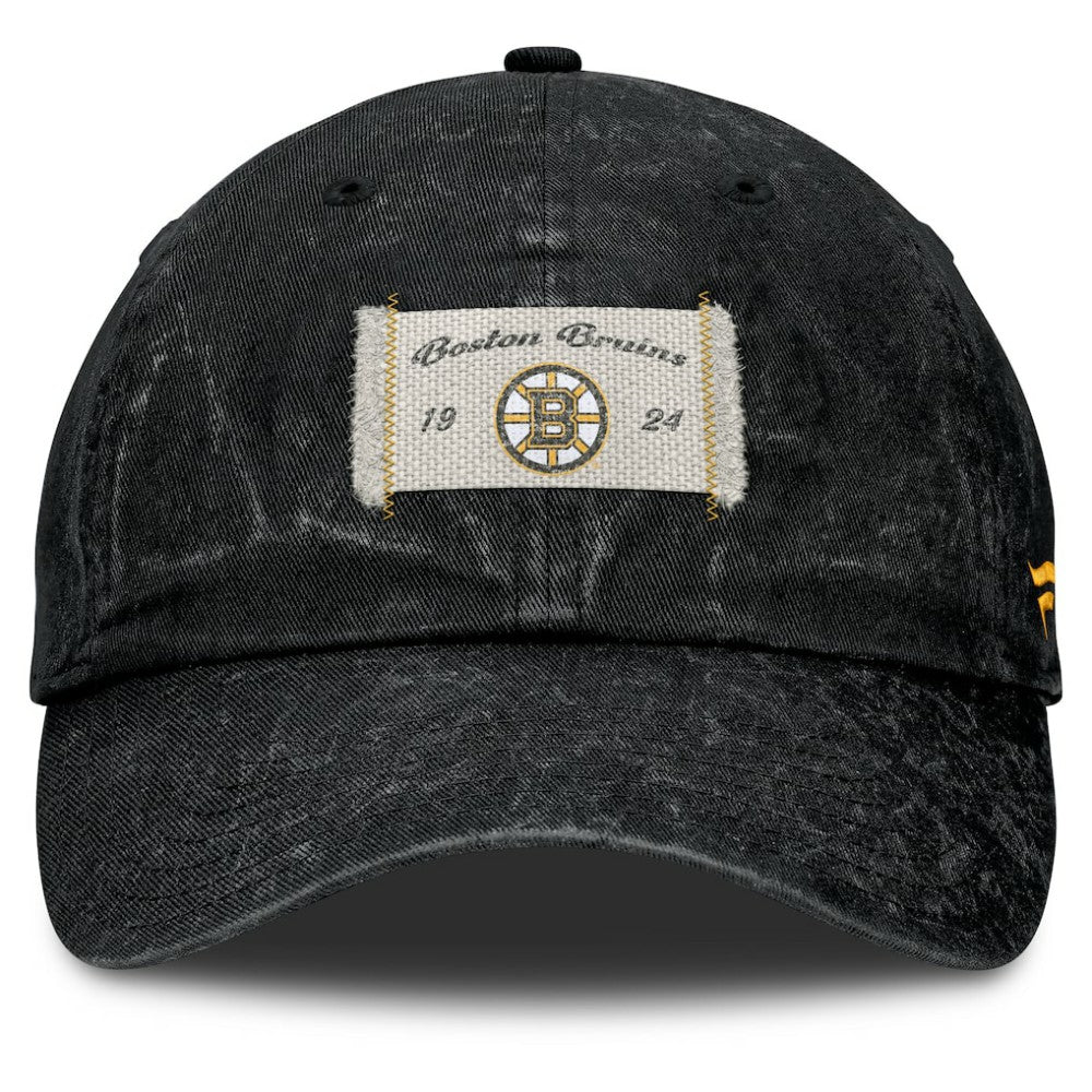 Boston Bruins Fanatics Women's Heritage Away Game Adjustable Hat - Black | Fanatics discount