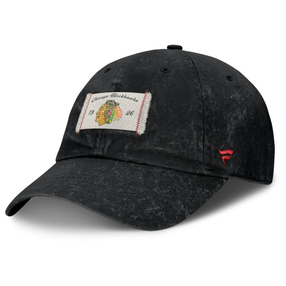 Chicago Blackhawks Fanatics Women's Heritage Away Game Adjustable Hat - Black | Fanatics online