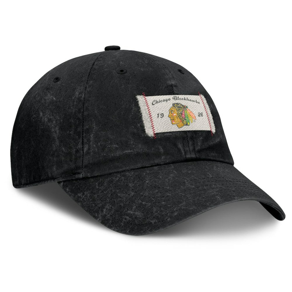Chicago Blackhawks Fanatics Women's Heritage Away Game Adjustable Hat - Black | Fanatics online