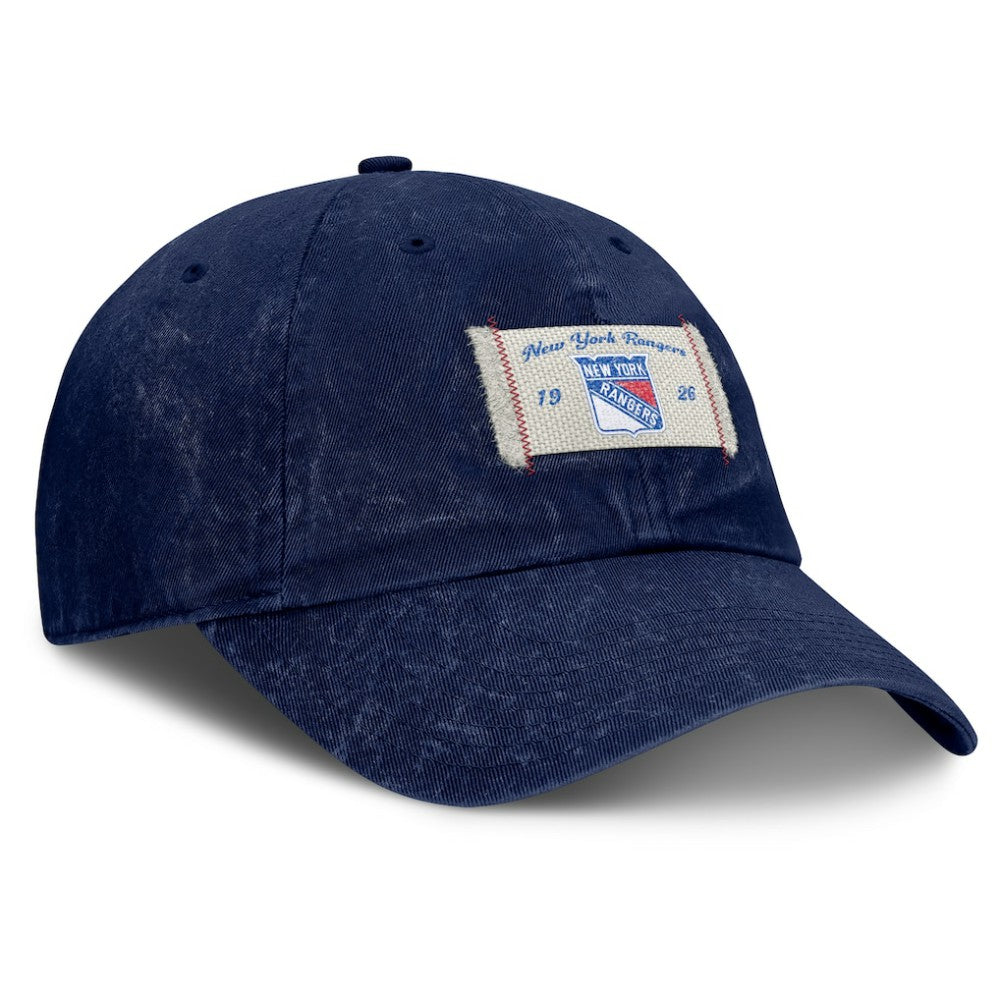New York Rangers Fanatics Women's Heritage Away Game Adjustable Hat - Blue | Fanatics near me
