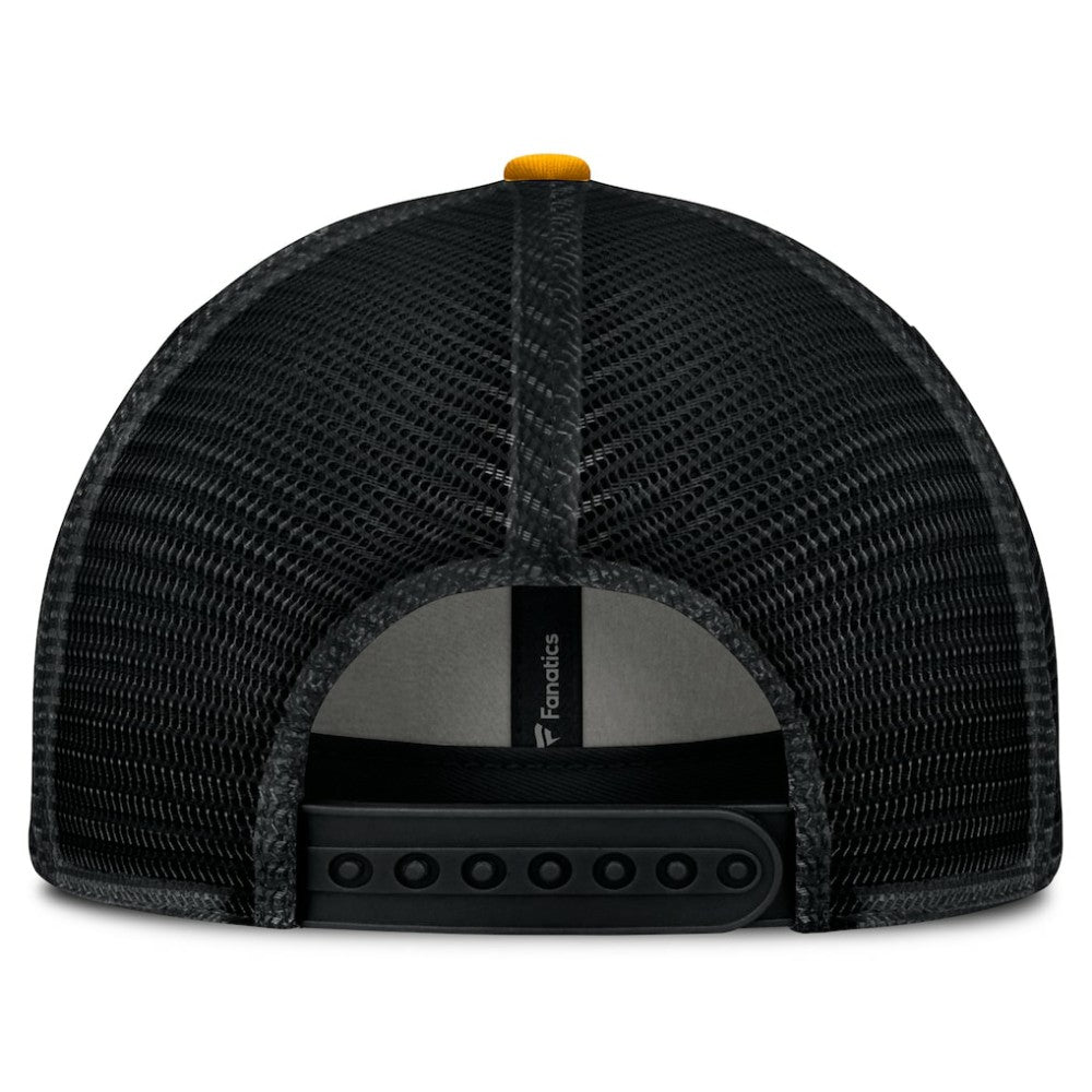 Boston Bruins Fanatics Fundamental One-Time Trucker Adjustable Hat - Black | Fanatics discount