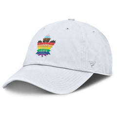 Toronto Maple Leafs Fanatics PRIDE Adjustable Hat - White | Fanatics Lifestyle
