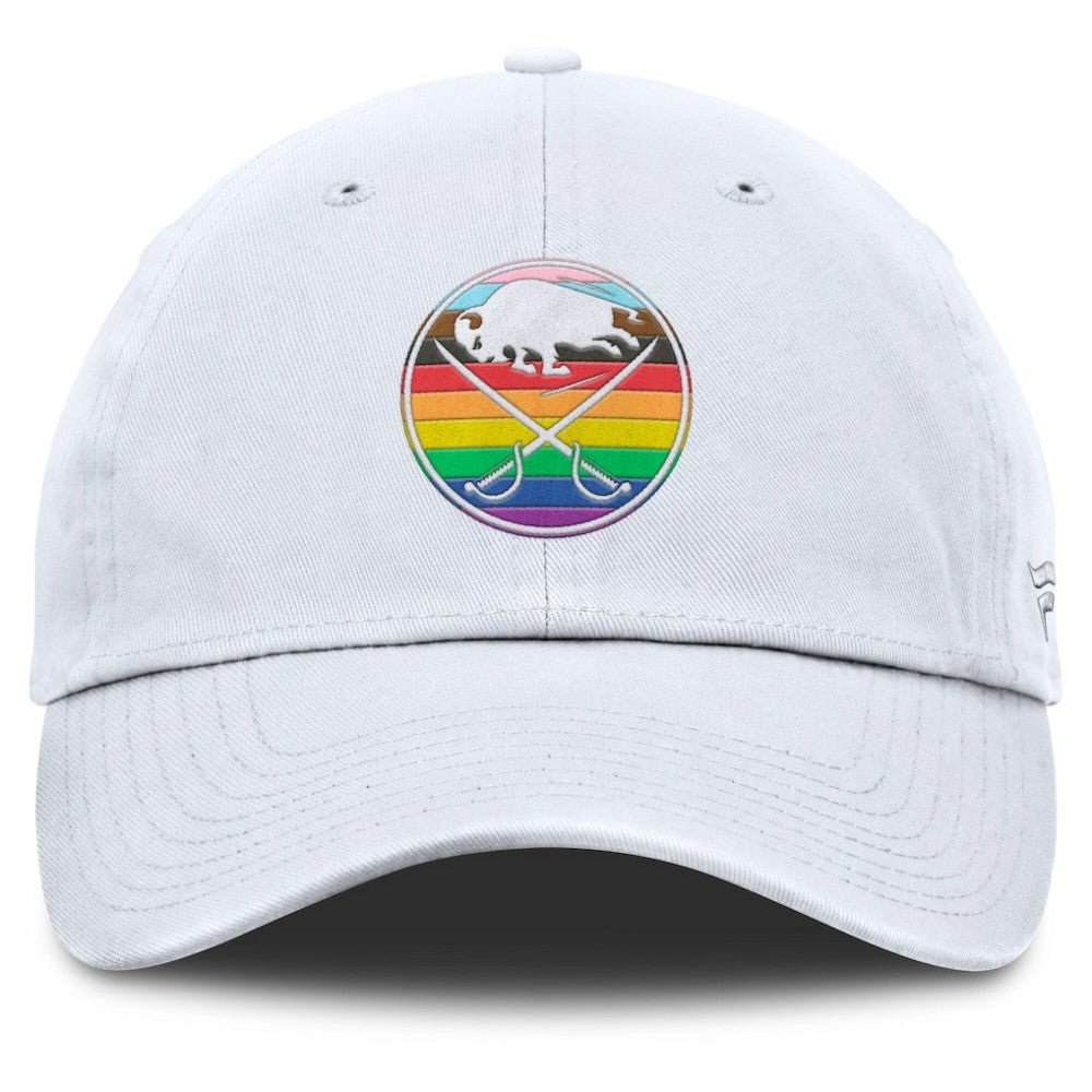 Buffalo Sabres Fanatics PRIDE Adjustable Hat - White | Fanatics sale