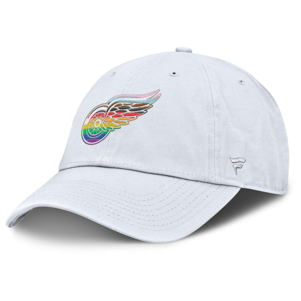 Detroit Red Wings Fanatics PRIDE Adjustable Hat - White | Fanatics online