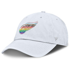 Detroit Red Wings Fanatics PRIDE Adjustable Hat - White | Fanatics online