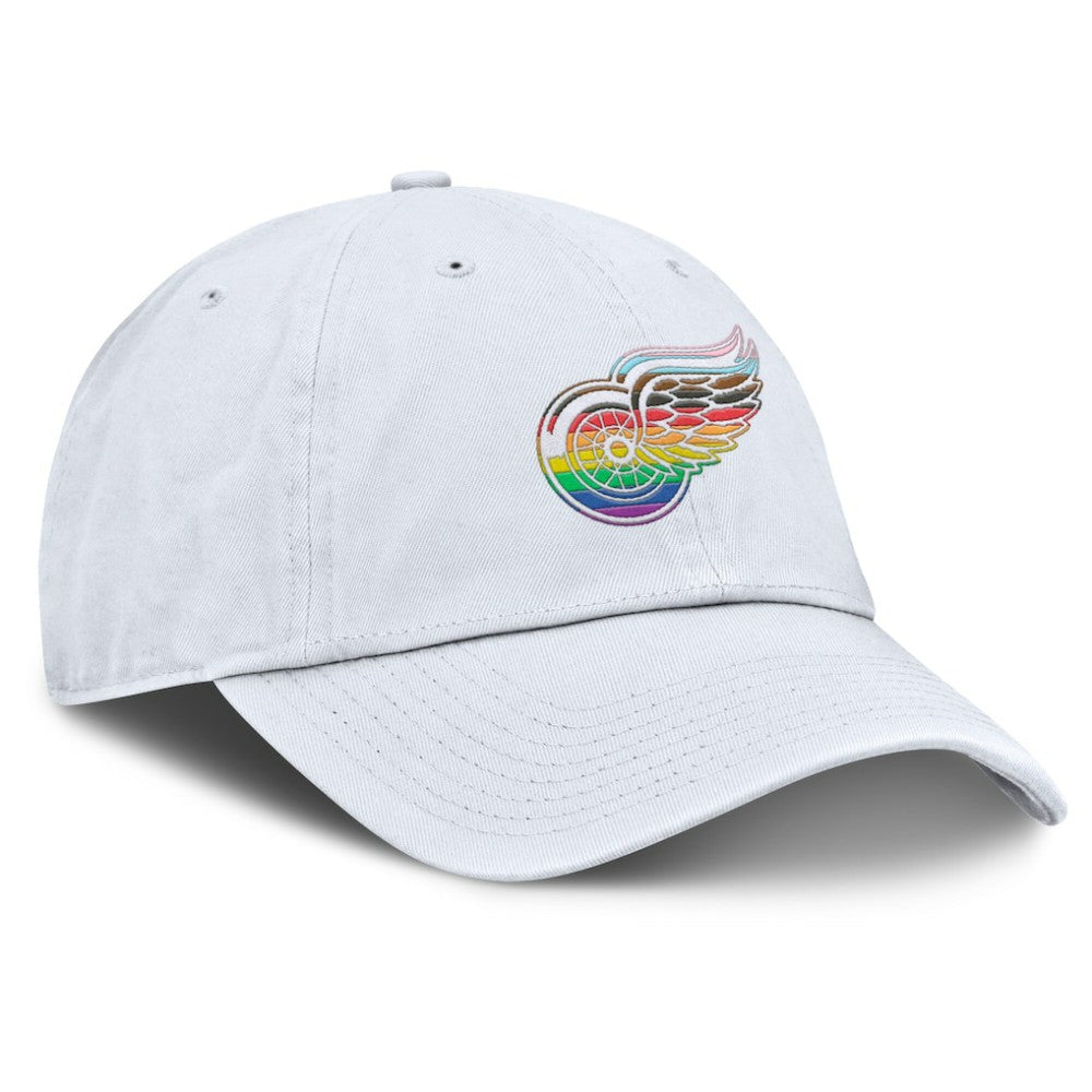 Detroit Red Wings Fanatics PRIDE Adjustable Hat - White | Fanatics online