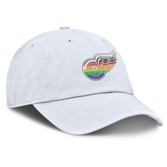 Detroit Red Wings Fanatics PRIDE Adjustable Hat - White | Fanatics online